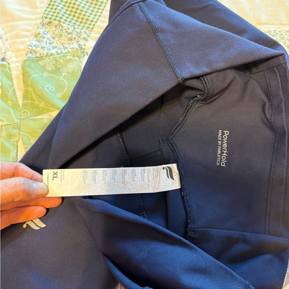 Fabletics Dark Blue Jeggings - Picture 2 of 2